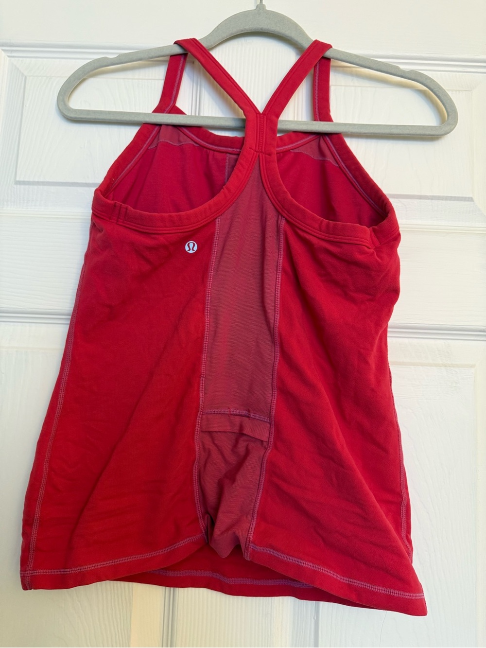 Lululemon Fuchsia-Pink Racerback Tank w/ Back Pocket